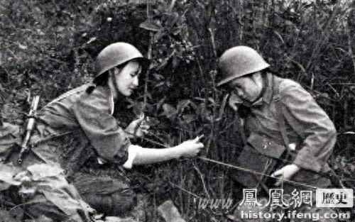 对越反击战中,真实的中国女兵