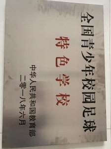 ​莘县翰林学校被授予—全国青少年校园足球特色学校