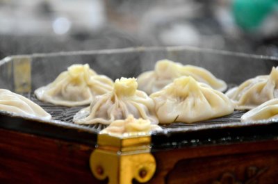 ​寻找西安真正的小吃、西安贾三灌汤包子