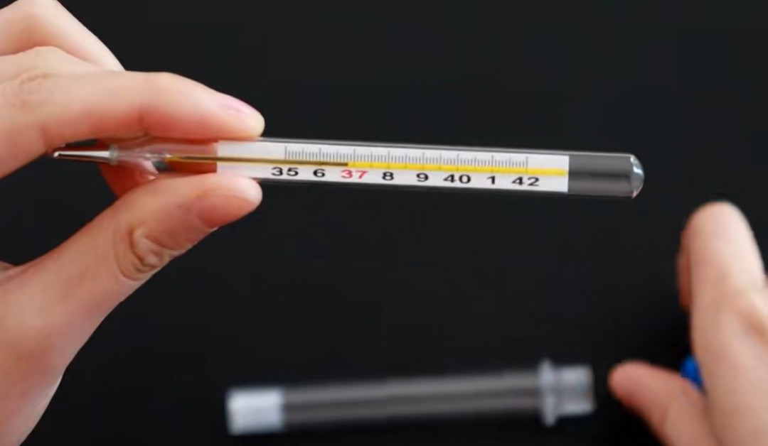 水银体温计正确使用方法图解（正确测体温方法）-