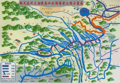 ​雅鲁藏布江引水工程地图 雅鲁藏布大拐弯在哪