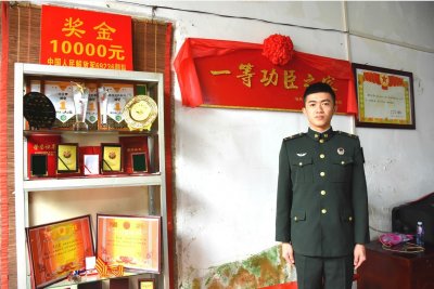 ​新春走基层丨当兵6年获奖无数，他今年首次回家过年