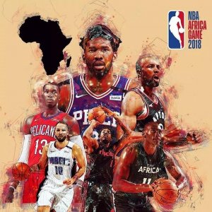 ​创历史！NBA非洲赛首次有女性球员！大帝惨遭5打1戏耍！