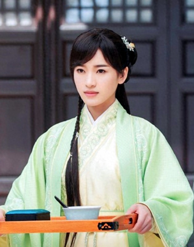 《青云志》即将登场一位绿衣女子，她就是活泼可爱的周小环