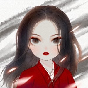 ​迪士尼公主头像，花木兰好飒|插画