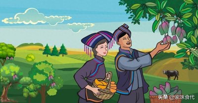 ​广西壮族传统节日“三月三”，吃非遗美食五色糯米饭，
