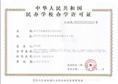 ​教育机构办学许可证 办理流程