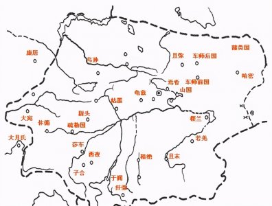 ​西域三十六国国力比拼，最少的居然只有84名士兵
