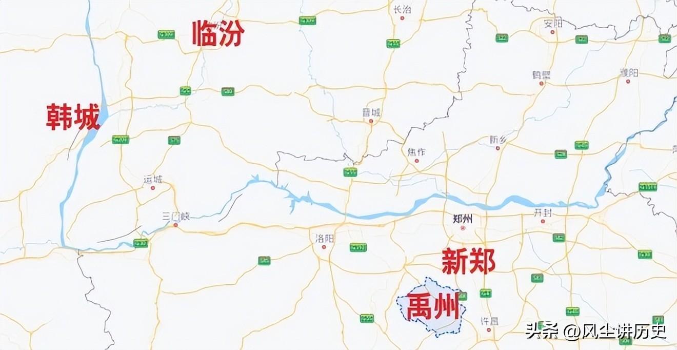 战国时期七国都城分别是现在的哪里(战国七雄的都城)