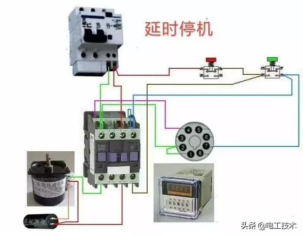 电工交流接触器接线最全图解（还有不会交流接触器接线的电工吗）(14)