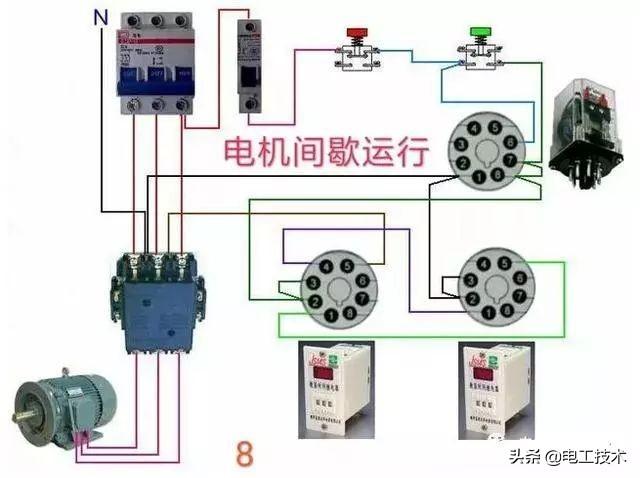 电工交流接触器接线最全图解（还有不会交流接触器接线的电工吗）(15)