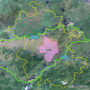 ​11张地形图，快速了解安徽省合肥各市辖区县市