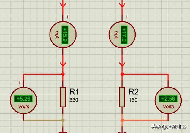 proteus上滑动变阻器怎么改变阻值(LED灯条3灯一个电阻接12V是什么计算电阻的)(16)