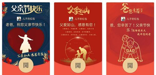 女儿给父亲发红包怎么回