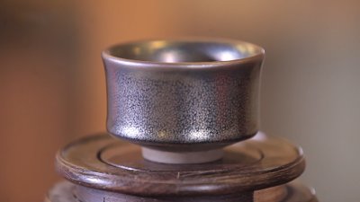 ​竹节油滴盏是如何制成的