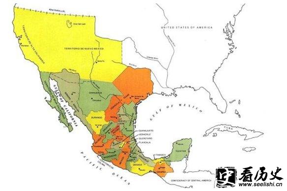 1840年美墨战争爆发