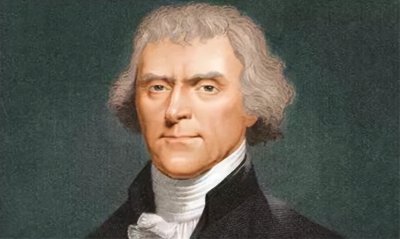 ​被后人评价为最有智慧的美国总统，托马斯·杰斐逊