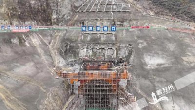 ​云阳向阳水库建设稳步推进 完成总工程量的35%