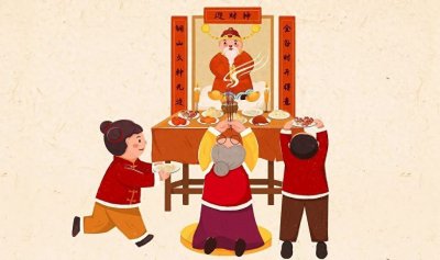 ​大年初五，“破五”迎福