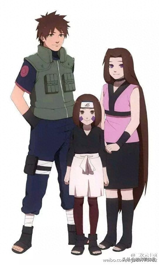 《火影忍者》全家福壁纸，各位大佬的小时候还是很可耐的