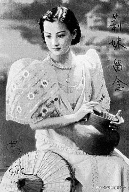 纯天然的民国女神，“金嗓子”影后周璇的八张绝美照片