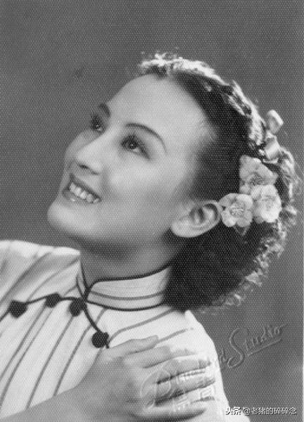 纯天然的民国女神，“金嗓子”影后周璇的八张绝美照片
