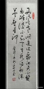 ​千秋雪硬笔草书《题龙阳县青草湖》，28个字，你能认出几个？