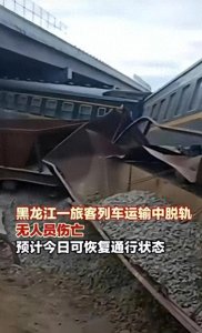 ​惊魂一刻！黑龙江载人火车脱轨，惨烈事故原因曝光！