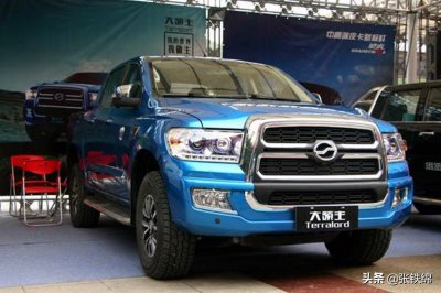​中兴全新大皮卡首度曝光，或命名为领主G9，外观霸气不输猛禽坦途