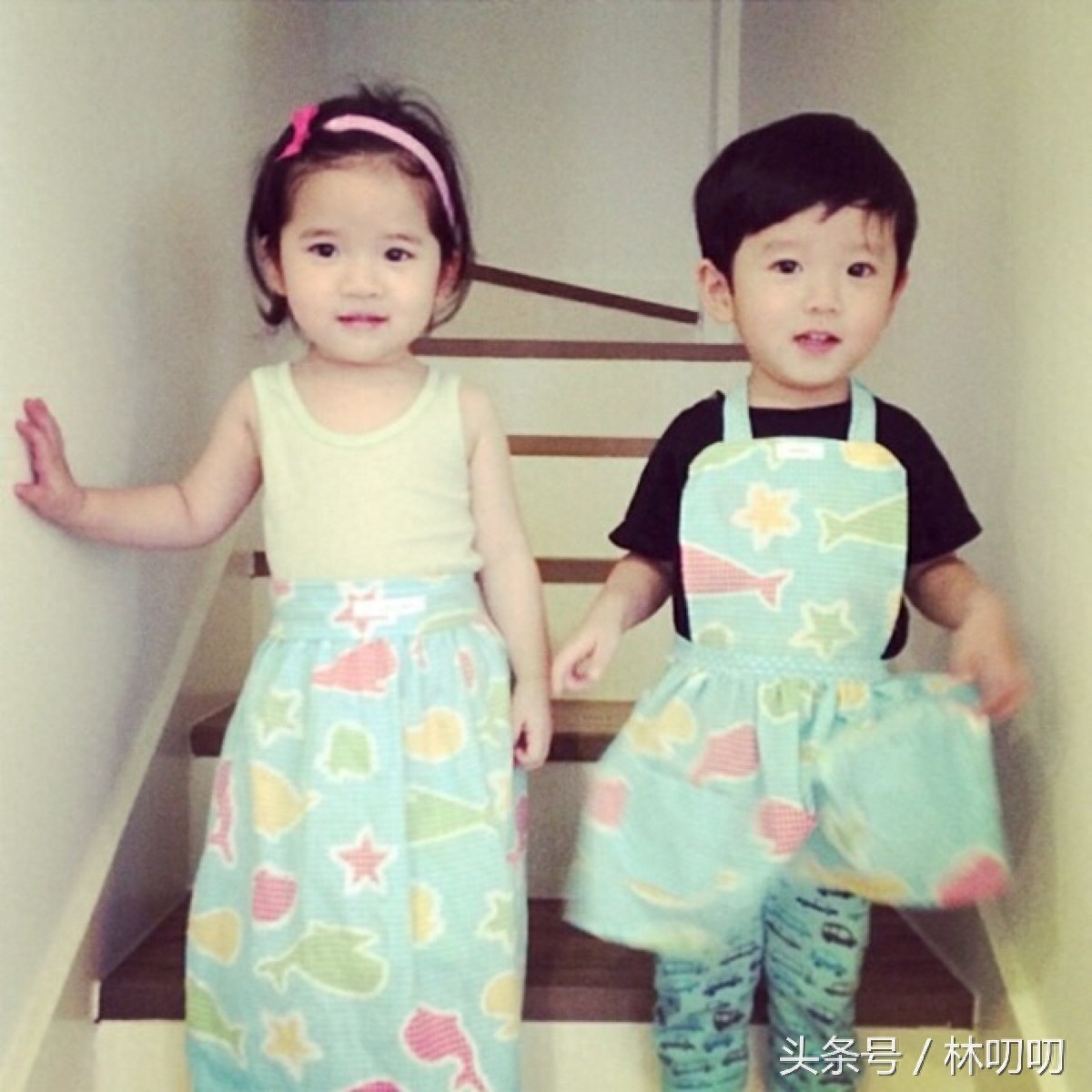超萌超可爱的龙凤胎，看完心都融化了