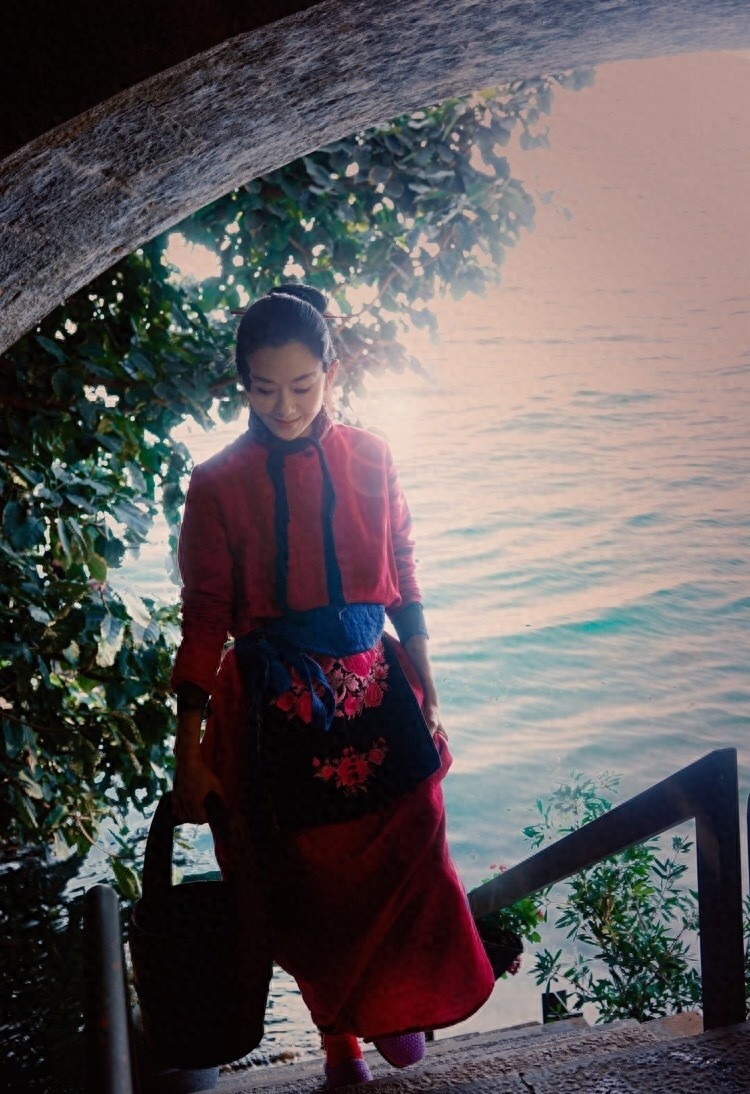 仙女遗落在人间的住处!杨丽萍在洱海边的月亮宫、太阳宫美呆了