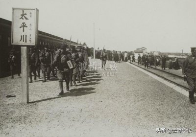 ​长岭旧影丨太平川镇火车站，兴建于1923年，平齐铁路重要铁路枢纽