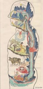 ​惊人的巧合，中国道教经脉图和地球大陆板块对应