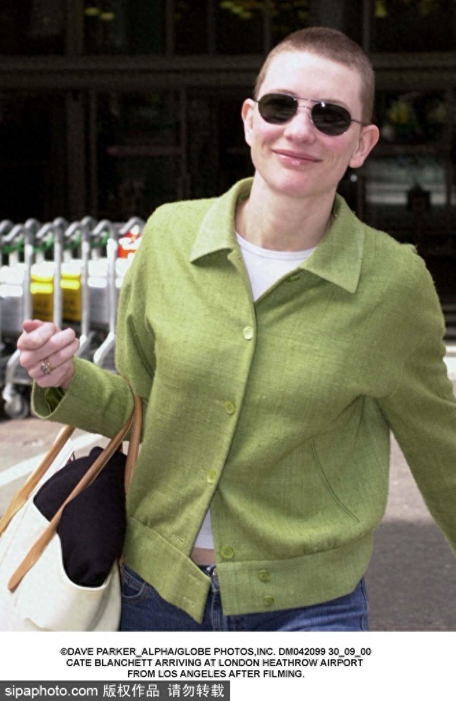 “大魔王”凯特·布兰切特：飒起来可以秒杀男人 曾为角色剃发