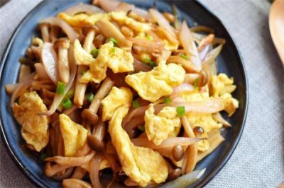 ​蟹味菇可以和鸡蛋一起吃吗 蟹味菇炒鸡蛋的做法