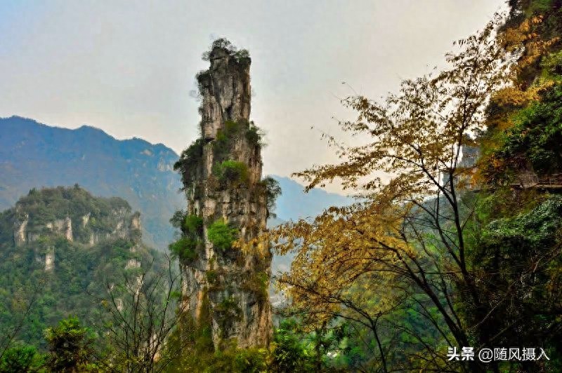 在湖北长阳的清江方山观风景赏民俗（上）