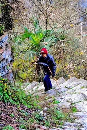 在湖北长阳的清江方山观风景赏民俗（上）