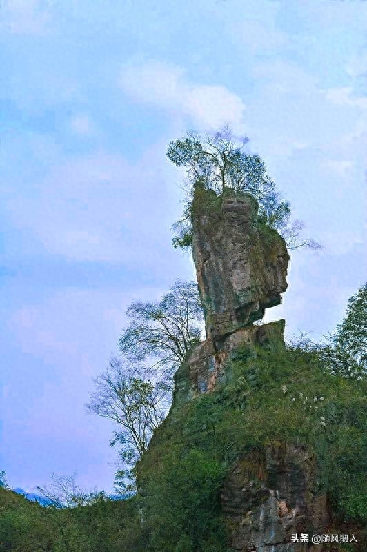 在湖北长阳的清江方山观风景赏民俗（上）