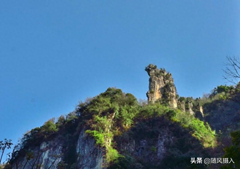 在湖北长阳的清江方山观风景赏民俗（上）