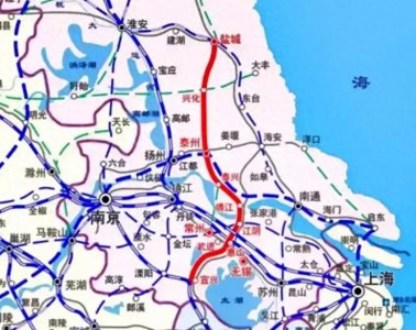 ​盐宜高铁：盐城站5台12线，仅次于泰州南站、宜兴站