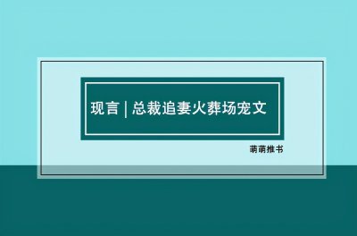 ​三本总裁追妻火葬场宠文，男主在女主离开后卑微求复合，爆笑苏爽