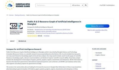 ​上海科技创新资源数据中心成欧洲开放科学云首家亚洲成员机构