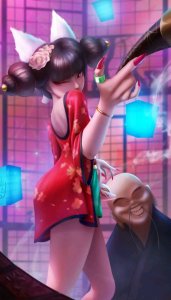 ​谁说红配绿又土又丑的，小狐狸《白蛇缘起》青宝阁坊主线稿