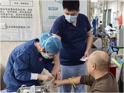 ​“医”线坚守！除夕夜，青大附院医护人员坚守岗位守护生命