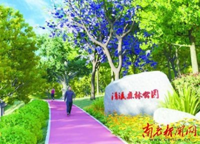 清溪森林公园即将与市民“见面”