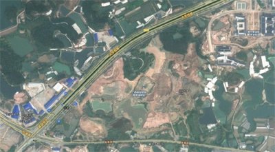 ​看广西财经学院相思湖校区10年间的卫星图变化