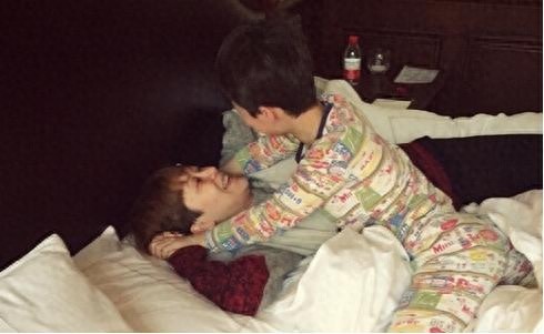 “国民媳妇”海清鲜少晒儿子，不知不觉已经长这么大了！