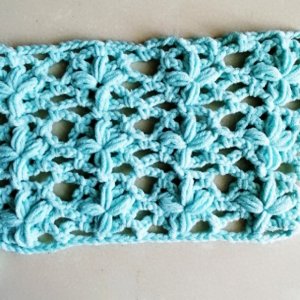 ​钩针一线连花样，送上清晰图解、文字讲解