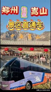 ​一站直达！郑州客运中心站直达嵩山景区的直通大巴车来啦！